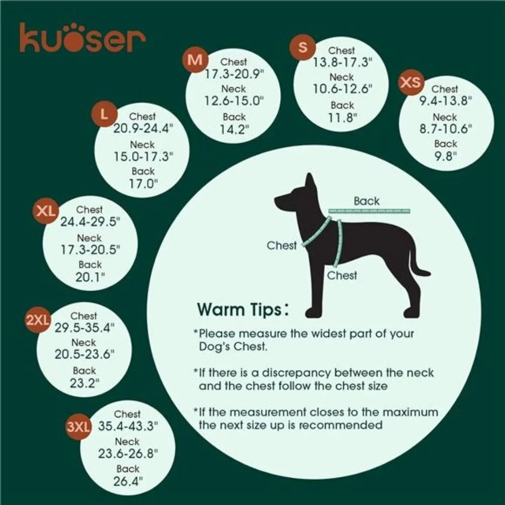 Warm Dog Coat, Waterproof Dog Coats for X-Small Dogs, Adjustable Durable